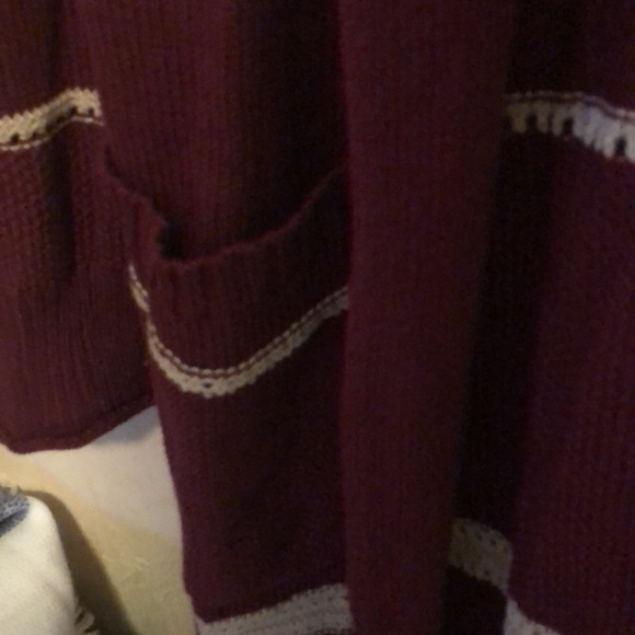 Letty & Me Striped Cardigan size Large New - Picture 6 of 11